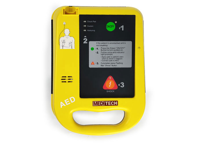  De AED kenmerkt zich op het eerste gezicht vooral door de lage aanschafprijs.