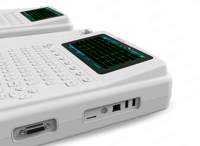 touch screen electrocardiograph (ECG/EKG