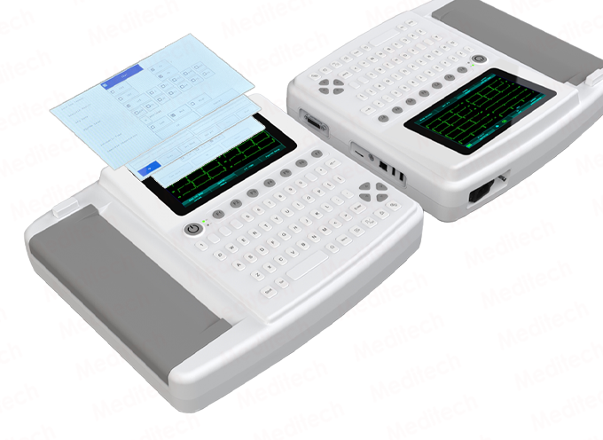 touch screen electrocardiograph (ECG/EKG